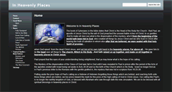Desktop Screenshot of in-heavenly-places.com